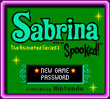 Sabrina - the Animated Series - Spooked Title Screen